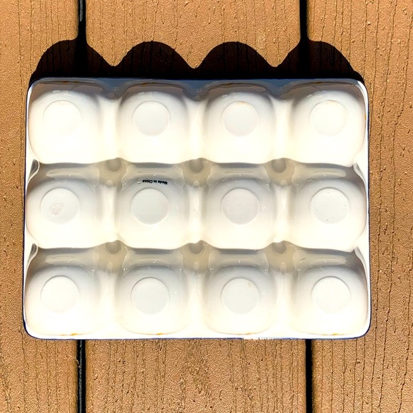 TEMP-TATIONS OLD WORLD 3-PIECE DAIRY TRIO BLUE - Picture 3 of 11